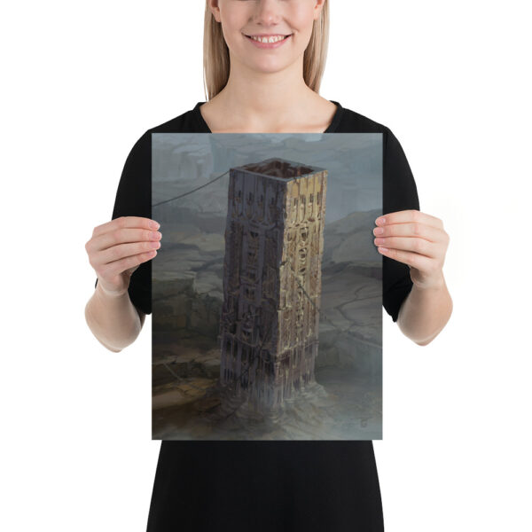 "Amputated Tower" Print
