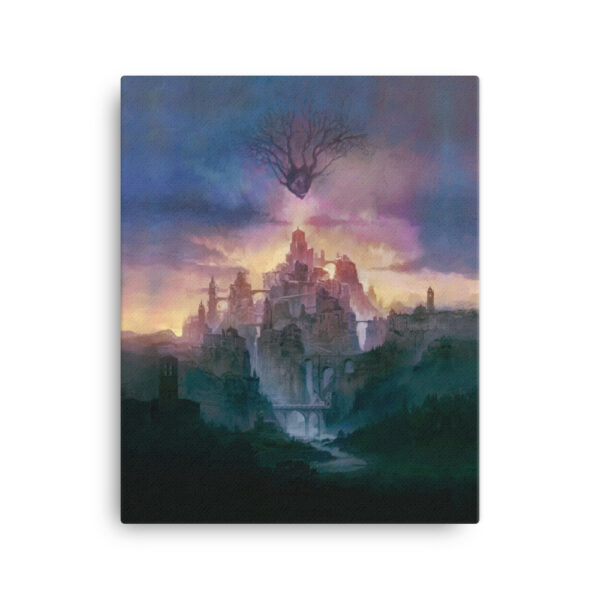 “The Heart in the Sky” Canvas