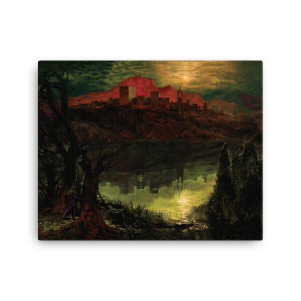 "Two Moons” Canvas