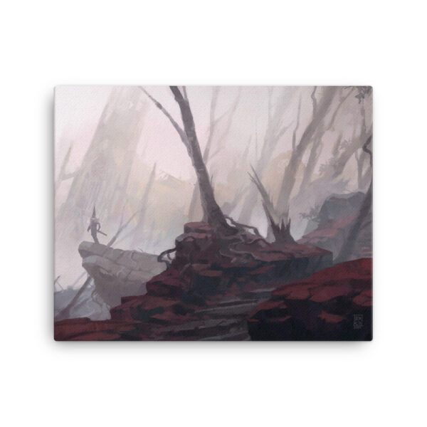 "Red Forest" Canvas